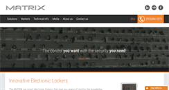 Desktop Screenshot of matrix-cabinet.com